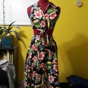 Hell Bunny vintage inspired top and skirt set